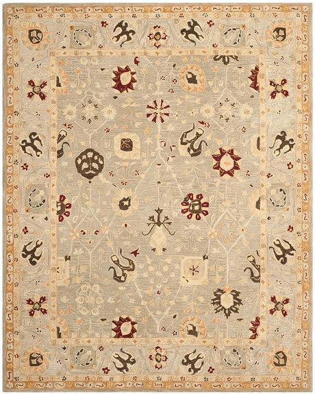 Safavieh Anatolia An559A Grey Blue / Mint Rugs.