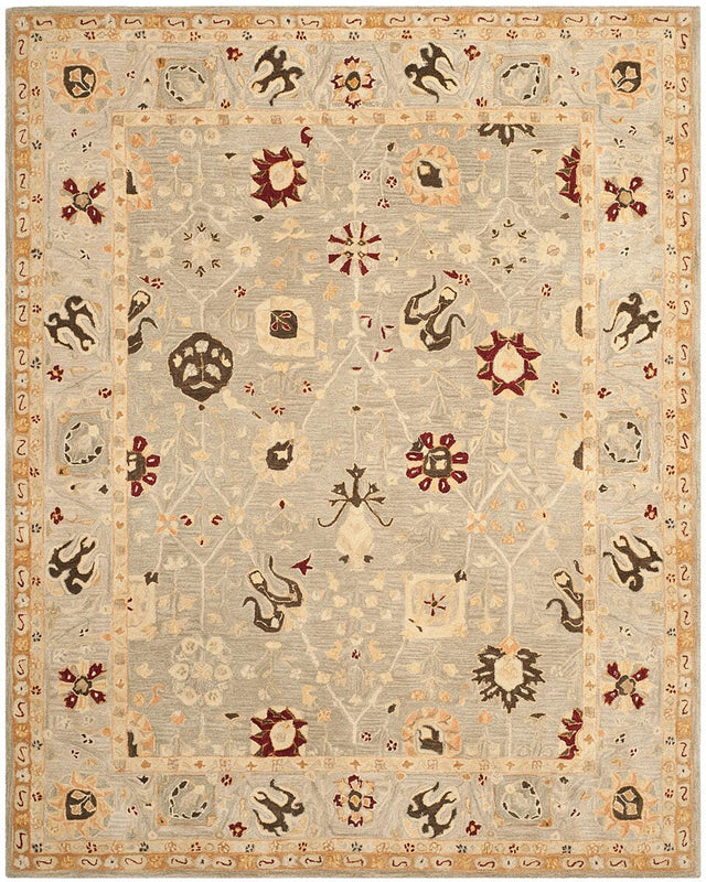 Safavieh Anatolia An559A Grey Blue / Mint Rugs.