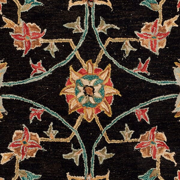 Safavieh Anatolia An561C Black / Green Rugs.