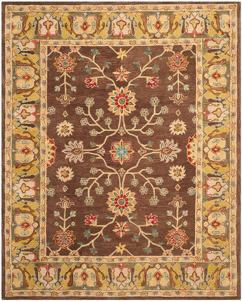Safavieh Anatolia An562A Brown / Gold Rugs.