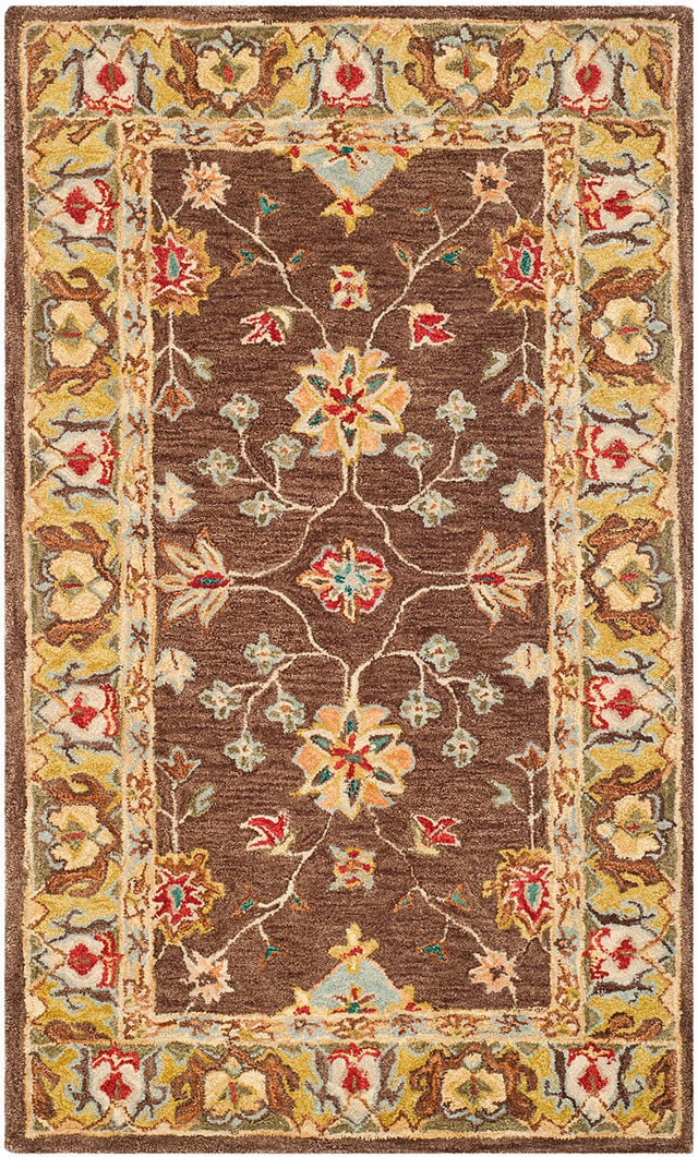Safavieh Anatolia An562A Brown / Gold Rugs.