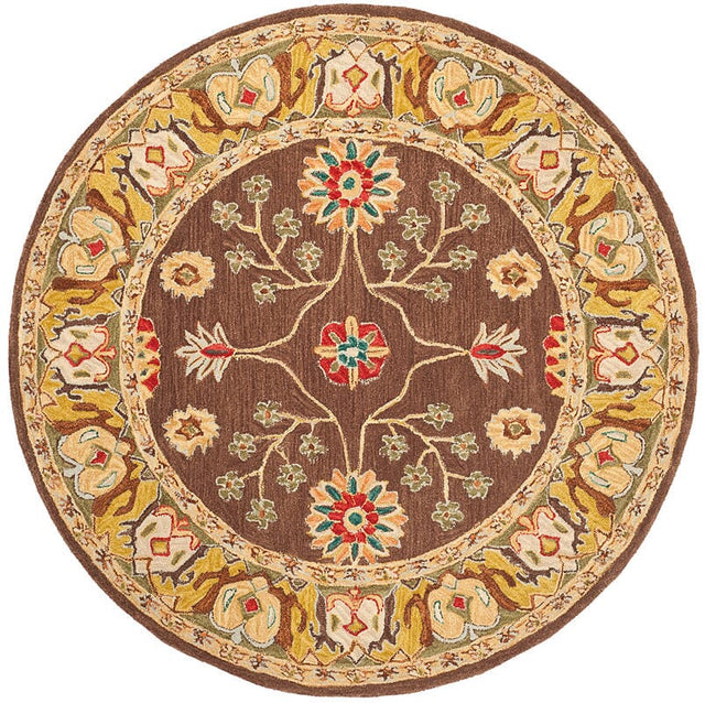 Safavieh Anatolia An562A Brown / Gold Rugs.