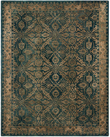 Safavieh Anatolia An583A Navy / Ivory Rugs.