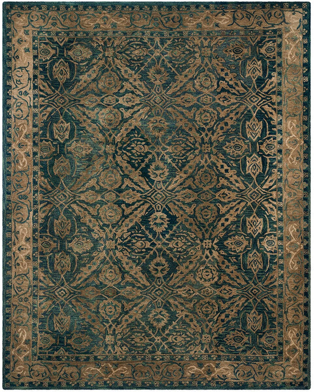 Safavieh Anatolia An583A Navy / Ivory Rugs.