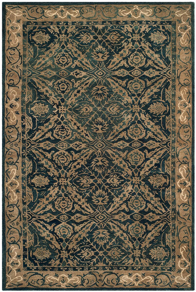 Safavieh Anatolia An583A Navy / Ivory Rugs.