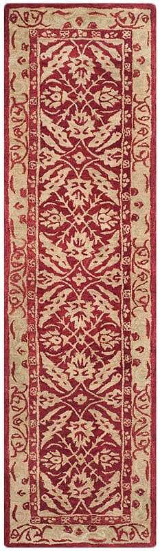 Safavieh Anatolia An583B Red / Ivory Rugs.
