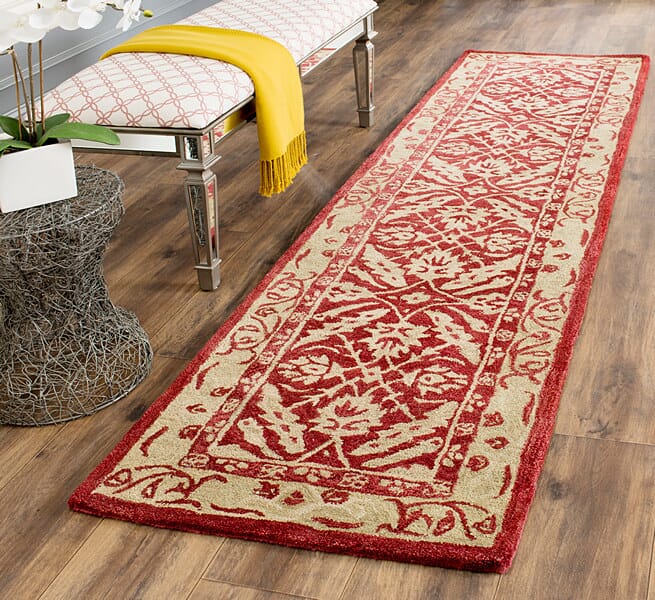 Safavieh Anatolia An583B Red / Ivory Rugs.