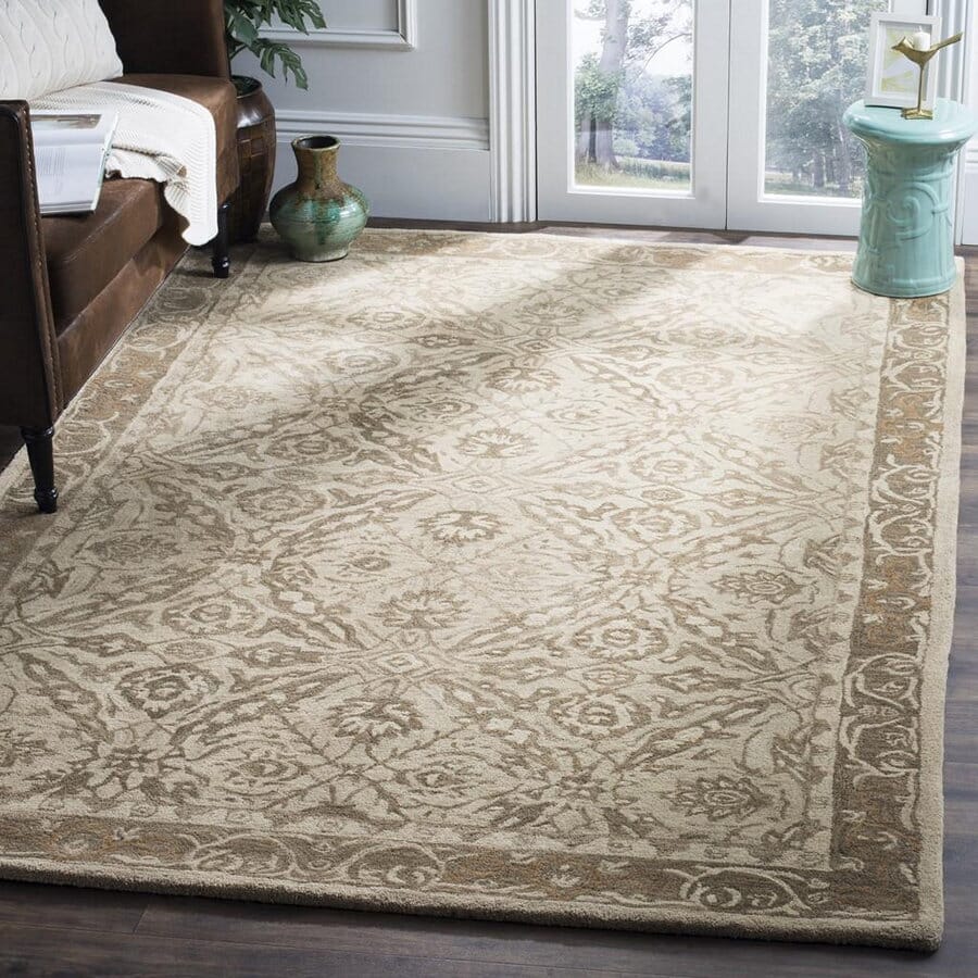 Safavieh Anatolia An583C Ivory / Grey Rugs.