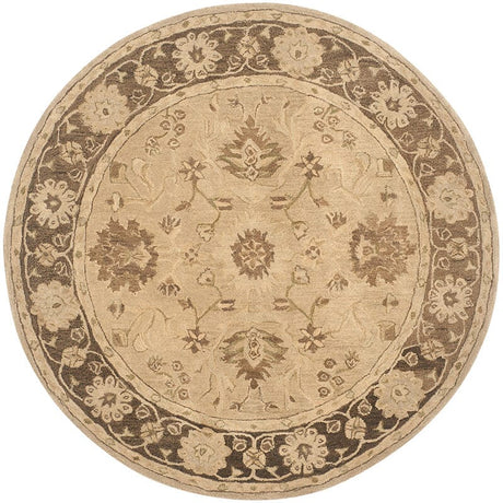 Safavieh Anatolia An585H Light Grey / Dark Brown Rugs.