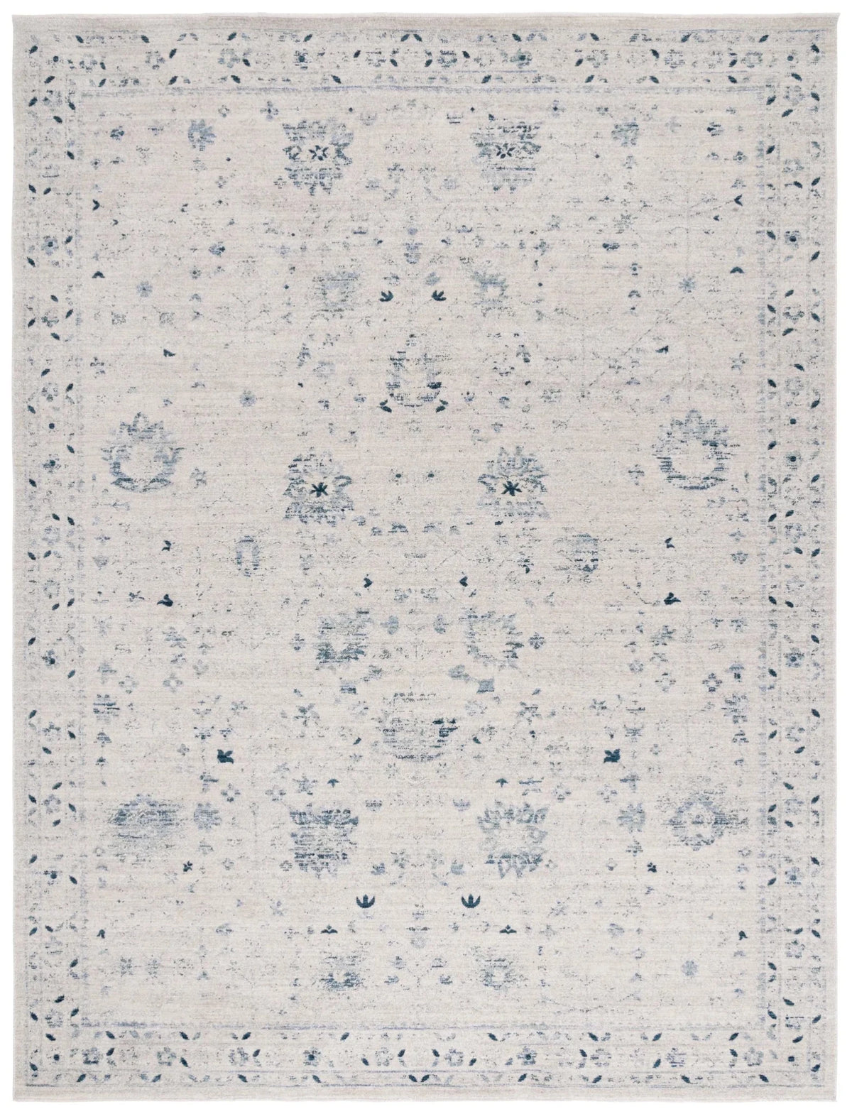 Safavieh Antique Patina 10'-0" x 12'-9" Rug in Ivory / Blue