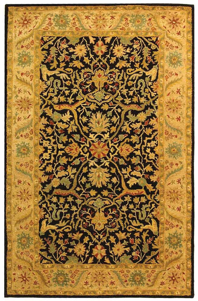 Safavieh Antiquities at14b Black Rugs.