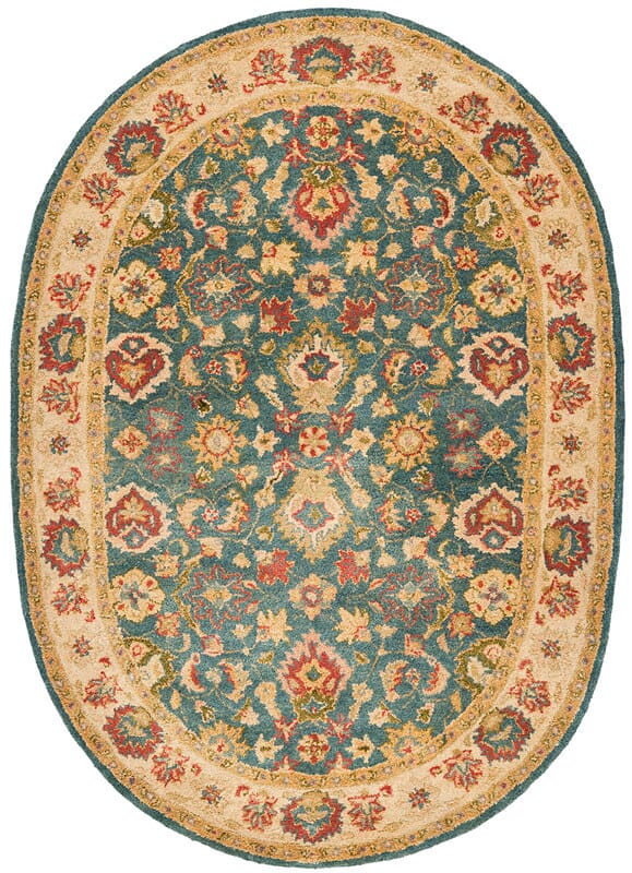 Safavieh Antiquities At15A Blue / Beige Rugs.