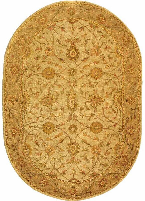 Safavieh Antiquities at17a Ivory / Light Green Rugs.