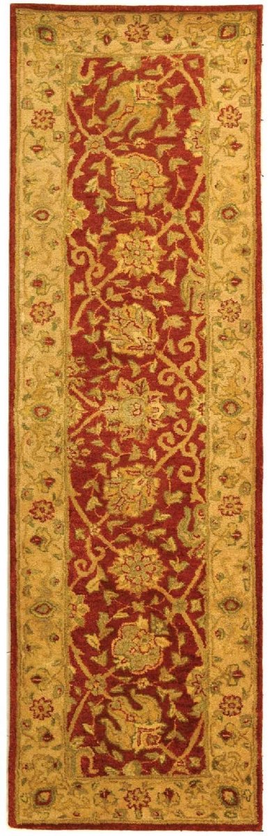 Safavieh Antiquities at21a Rust Rugs.