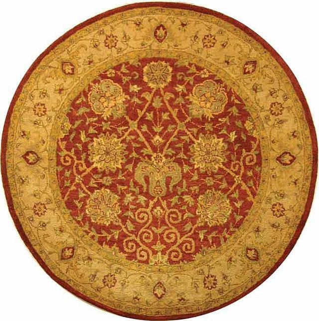 Safavieh Antiquities at21a Rust Rugs.