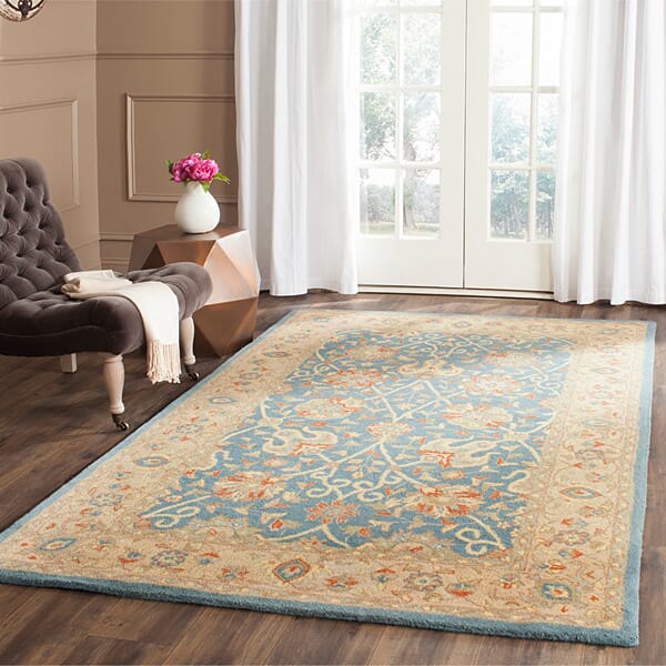 Safavieh Antiquities at21e Blue Rugs.