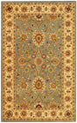 Safavieh Antiquities at249a Light Blue / Ivory Rugs.