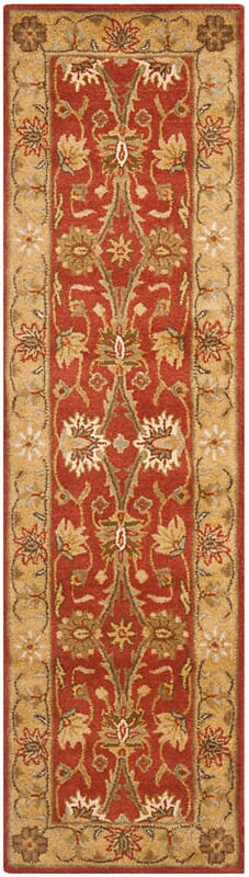 Safavieh Antiquities at249c Rust / Gold Rugs.