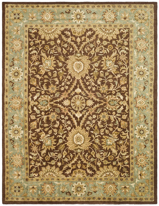 Safavieh Antiquities at249d Chocolate / Blue Rugs.