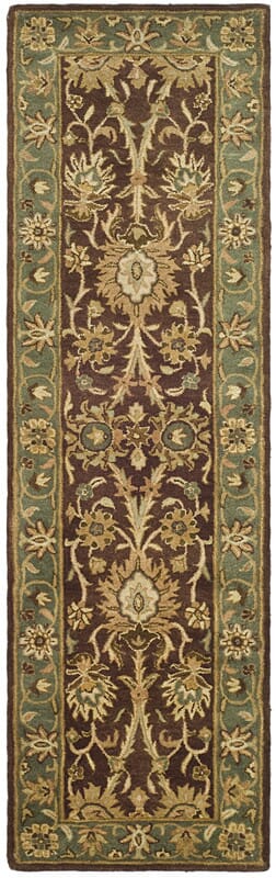 Safavieh Antiquities at249d Chocolate / Blue Rugs.
