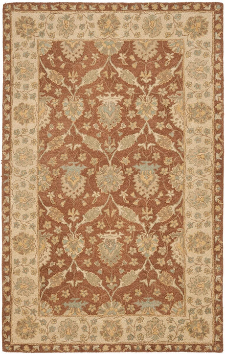 Safavieh Antiquities at315a Brown / Taupe Rugs.