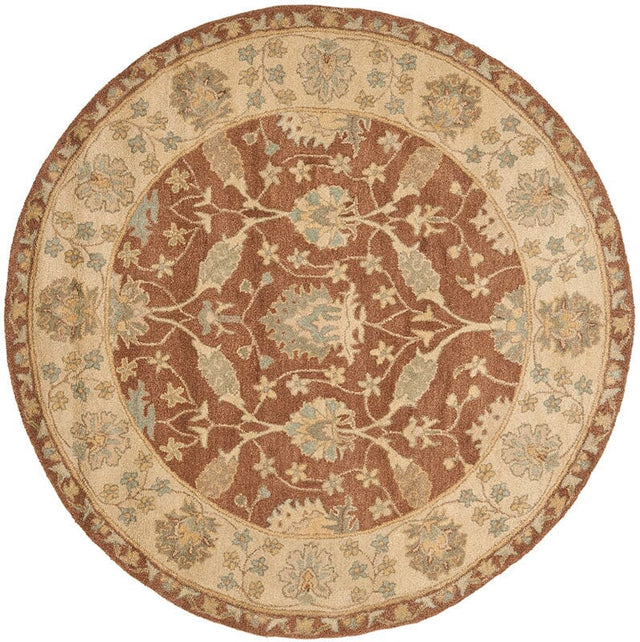 Safavieh Antiquities at315a Brown / Taupe Rugs.