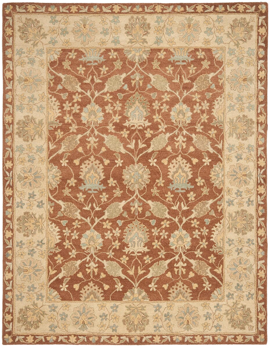 Safavieh Antiquities at315a Brown / Taupe Rugs.