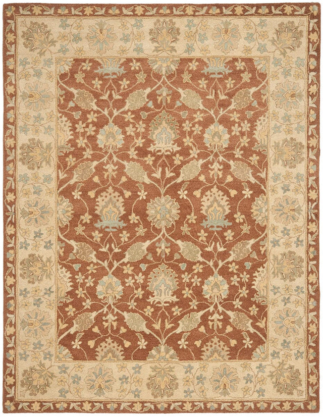 Safavieh Antiquities at315a Brown / Taupe Rugs.