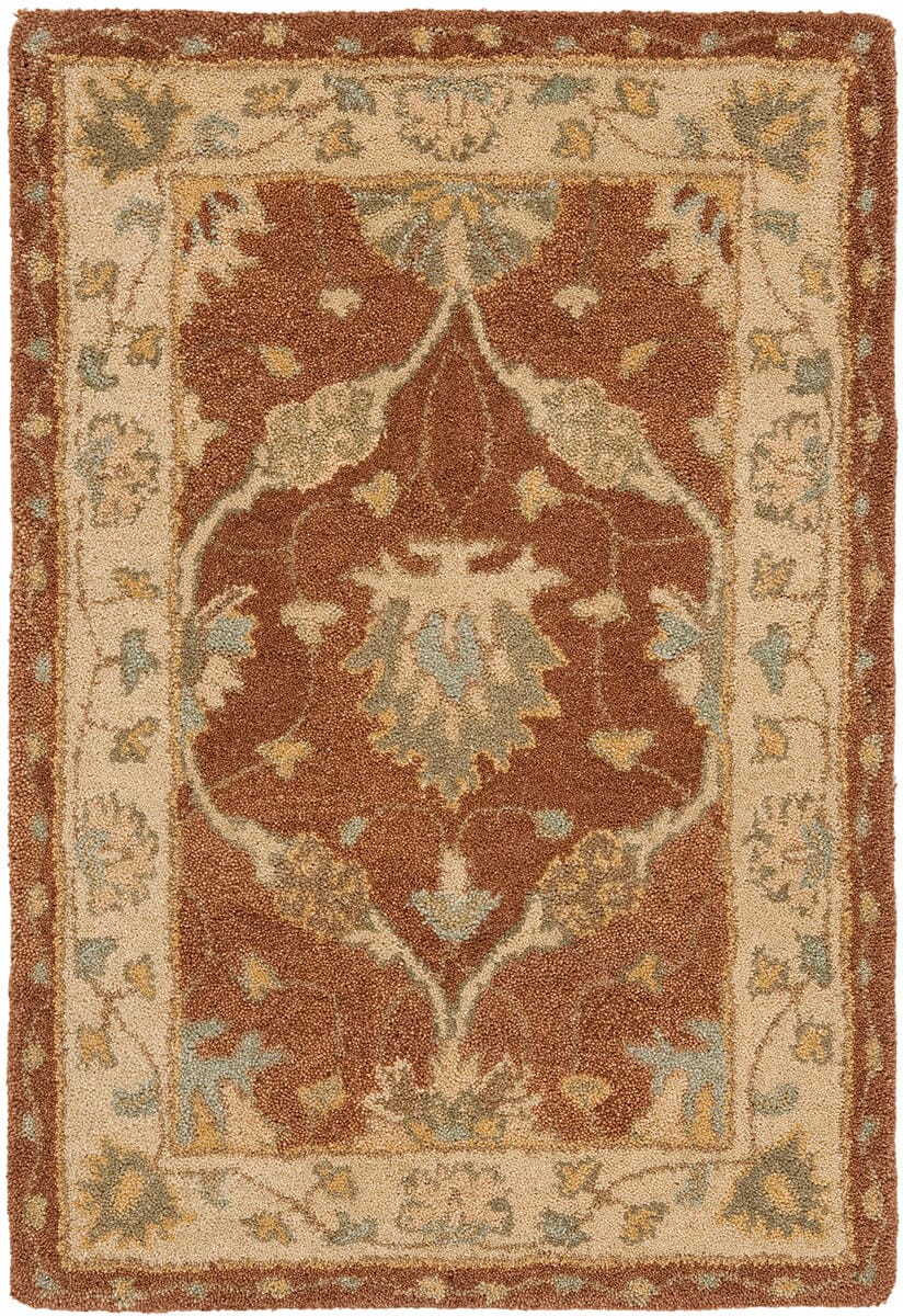 Safavieh Antiquities at315a Brown / Taupe Rugs.