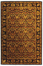 Safavieh Antiquities At51B Dark Plum / Gold Rugs.