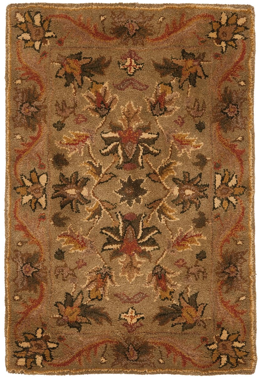 Safavieh Antiquities at52a Sage / Gold Rugs.