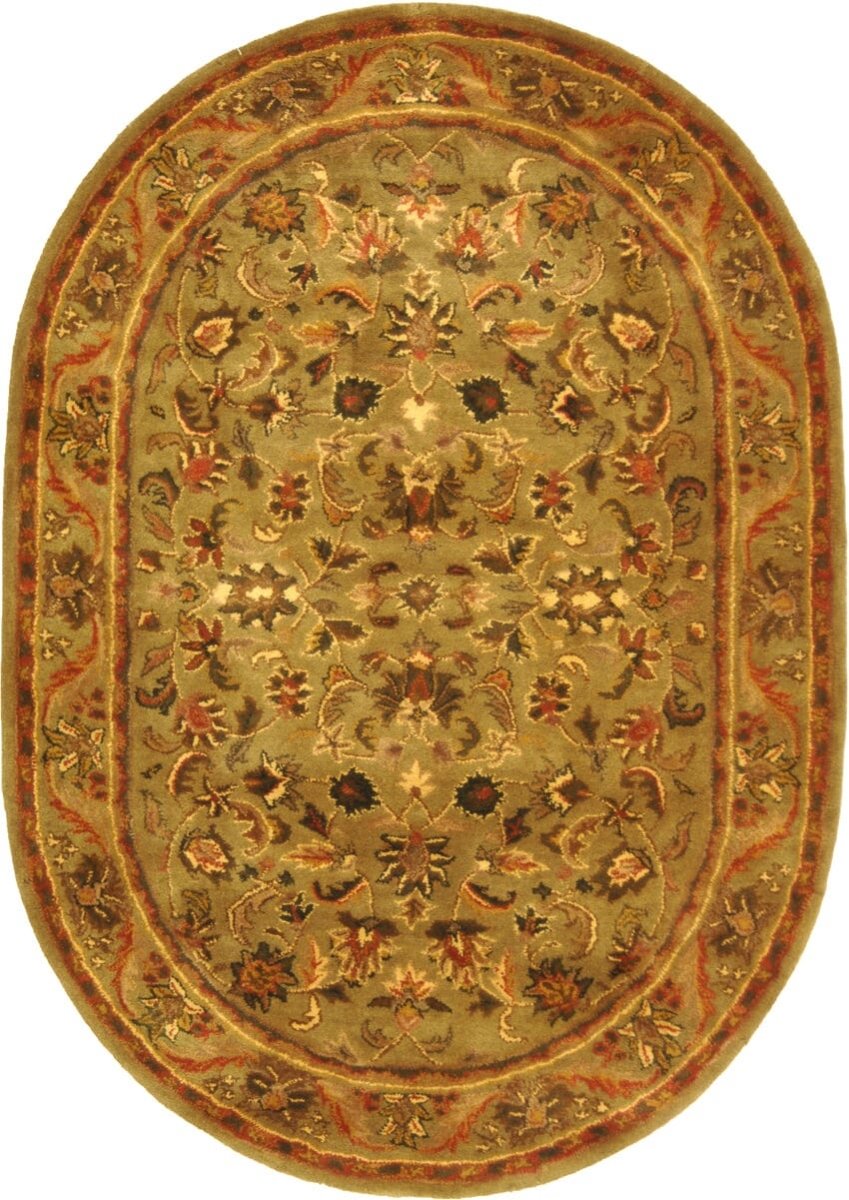 Safavieh Antiquities at52a Sage / Gold Rugs.