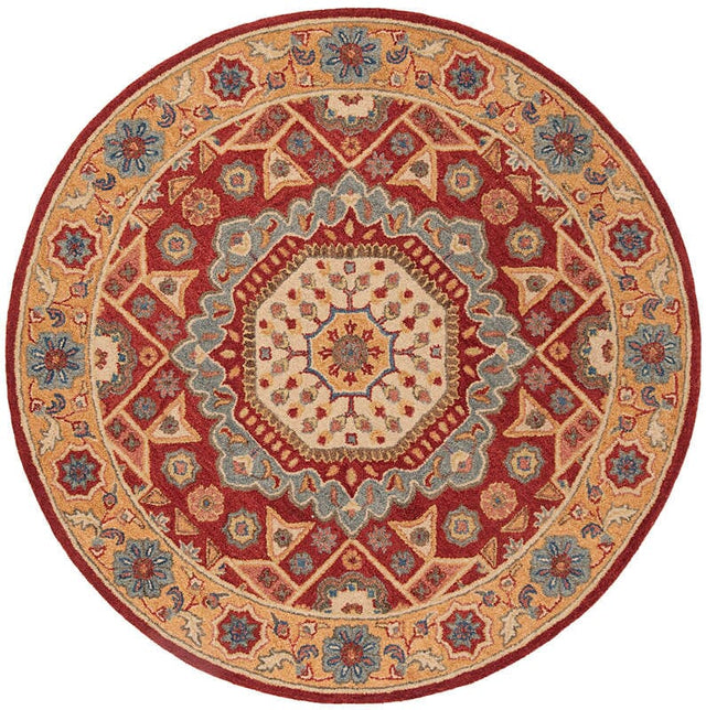 Safavieh Antiquity At501Q Red / Orange Rugs.