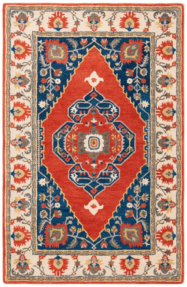 Safavieh Antiquity At510P Rust/Ivory Rugs.