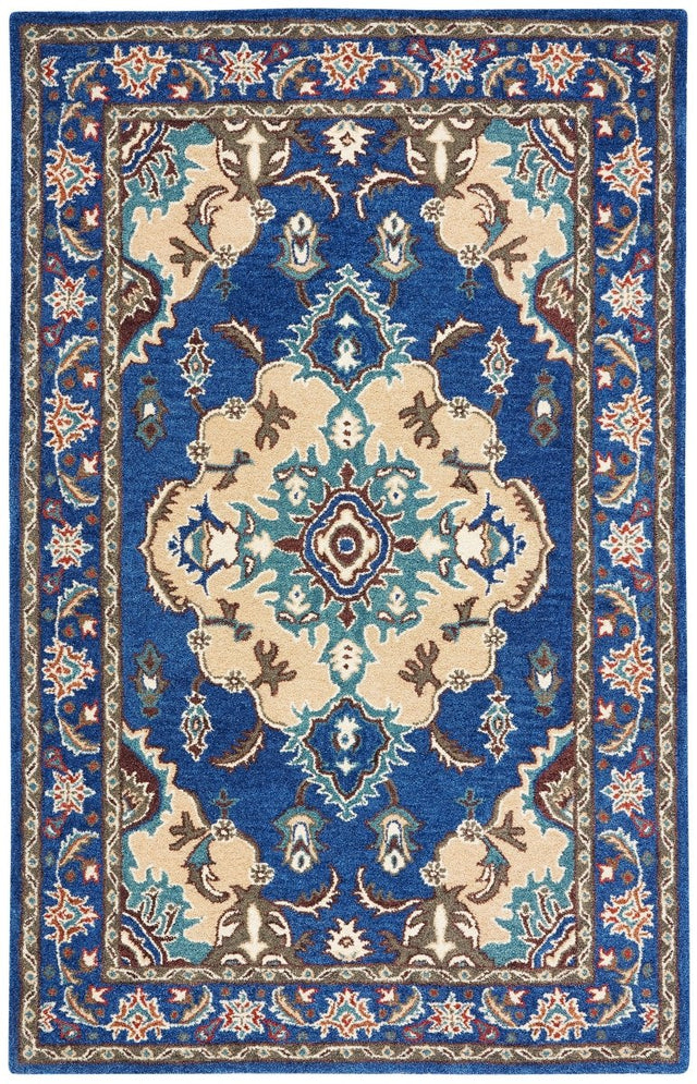 Safavieh Antiquity At520M Blue/Ivory Rugs.