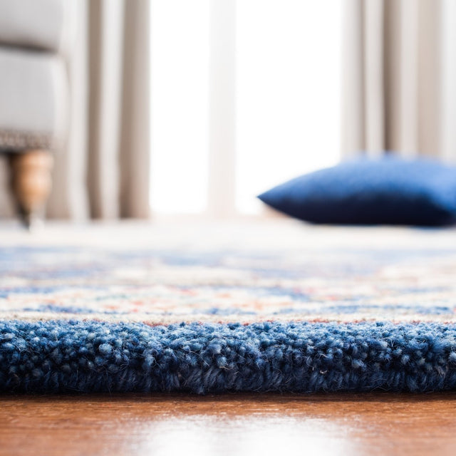 Safavieh Antiquity At520M Blue/Ivory Rugs.