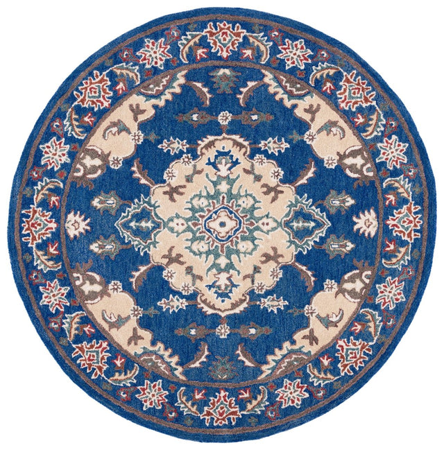Safavieh Antiquity At520M Blue/Ivory Rugs.