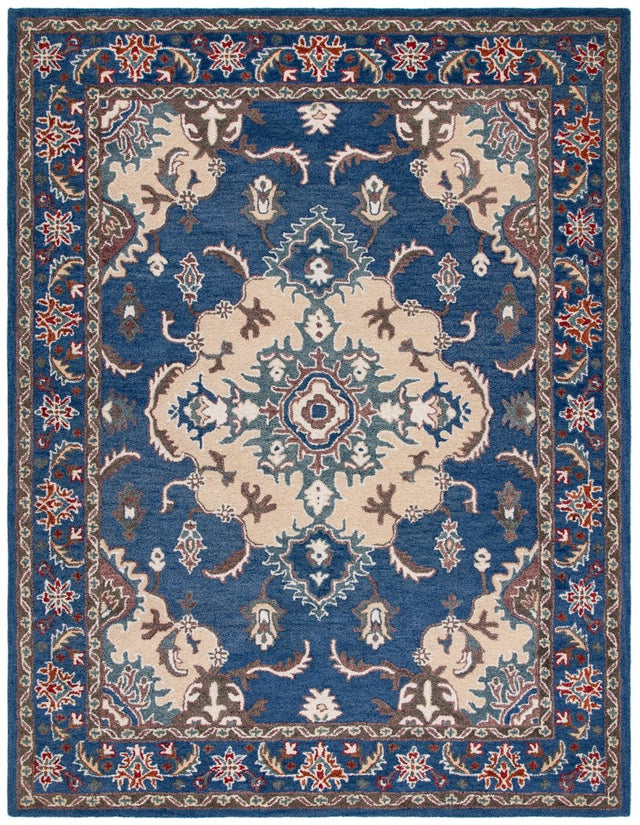 Safavieh Antiquity At520M Blue/Ivory Rugs.