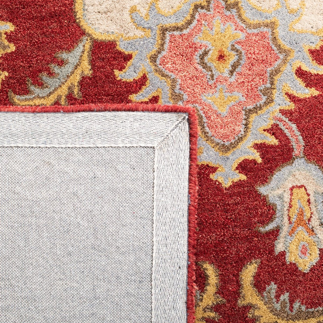 Safavieh Antiquity At520Q Red/Grey Rugs.