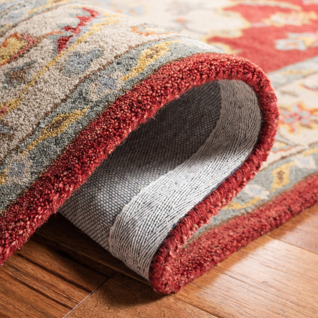Safavieh Antiquity At520Q Red/Grey Rugs.