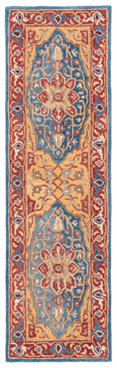 Safavieh Antiquity At521Q Red/Blue Rugs.