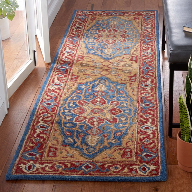 Safavieh Antiquity At521Q Red/Blue Rugs.