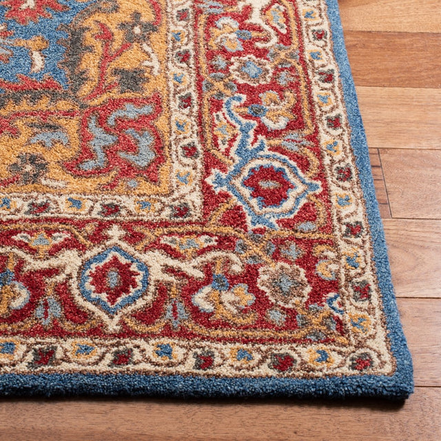 Safavieh Antiquity At521Q Red/Blue Rugs.