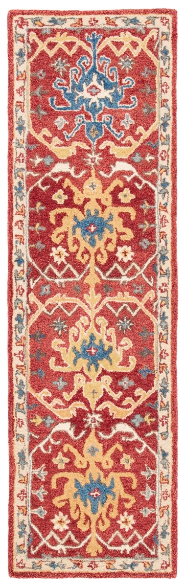 Safavieh Antiquity At522Q Red/Yellow Rugs.