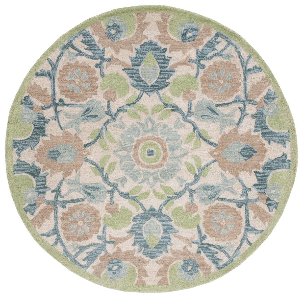 Safavieh Antiquity At59A Ivory/Green Rug.