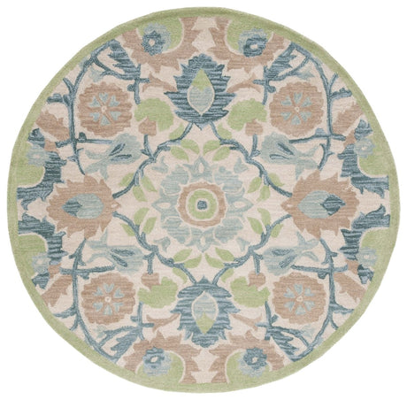 Safavieh Antiquity At59A Ivory/Green Rug.