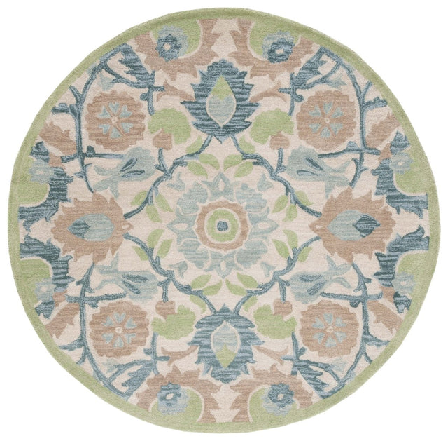 Safavieh Antiquity At59A Ivory/Green Rug.