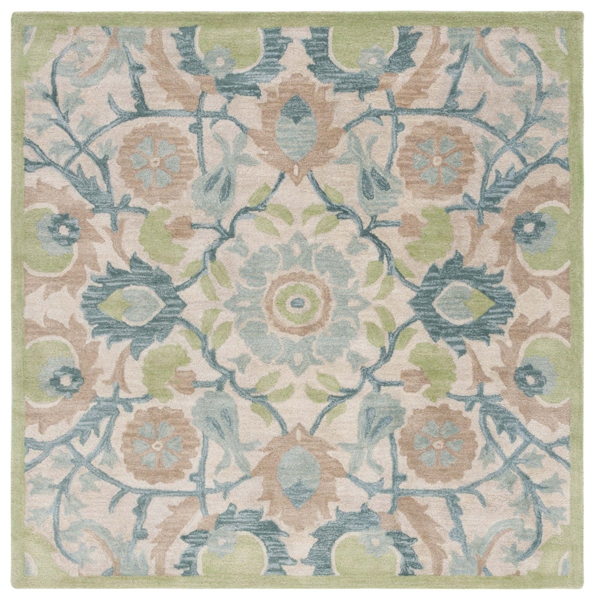 Safavieh Antiquity At59A Ivory/Green Rug.