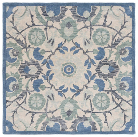 Safavieh Antiquity At59B Ivory/Blue Rug.