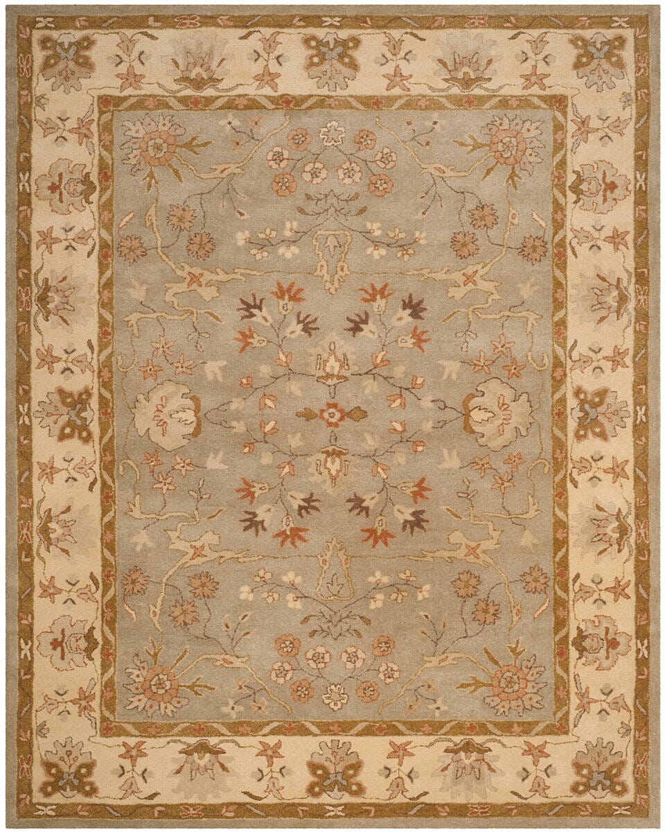 Safavieh Antiquity At62A Light Grey / Beige Rugs.